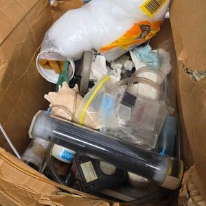 Aquarium Equipment Parts Lot Tetra Luft Pump Lifegard Filter As-Is